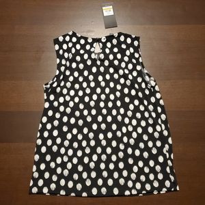 NWT Jones New York sleeveless shell top S